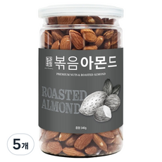 견과공장 볶음 아몬드, 340g, 5개