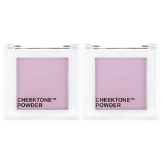 토니모리 치크톤 싱글 팩트 블러셔 4.2g, P01 밀키바이올렛, 2개