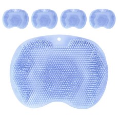 YEONY FACTORY 防滑足部刷墊 藍色, 1入, 5個