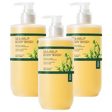 하라즈 다시마 바디워시 로즈마리향, 500ml, 3개