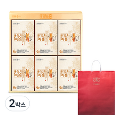 CHUN JAE MIUNG Korea Red Ginseng 6年根紅蔘鹿茸 + 購物袋, 1.5L, 2盒