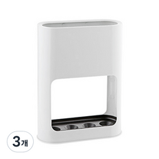 Blockmart 立式玄關雨傘架, 3個, 白色