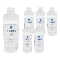 쳥년소금 식기세척기 정제소금, 6개, 1kg