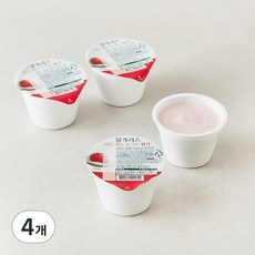 불가리스 유당 제로 요거트 딸기 4개입, 320g, 4개