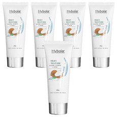 Hybolar 初榨椰油乳霜 100g 深層滋潤保濕 適用於乾燥和敏感肌膚, 5條