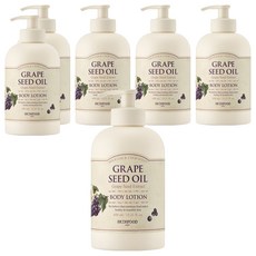 스킨푸드 포도씨 오일 바디 로션, 6개, 450ml