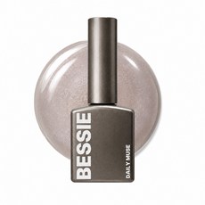 BESSIE 栗子磁吸凝膠, MG15 霧灰色, 11ml, 2個