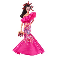 Barbie 芭比 收藏系列 亡靈節娃娃芭比, 1盒, 亡靈節娃娃 多色