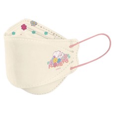 KOgi 宏瑋 Snoopy史努比3D立體雙鋼印口罩 KF94 20.8 x 8cm, 花朵史努比, 10片, 5盒