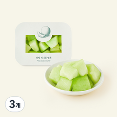 컷팅 허니듀 멜론, 500g, 3개