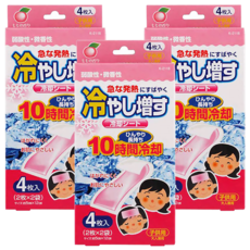 KOKUBO 小久保工業所 退熱貼 5*12cm 蜜桃清香, 4入, 3盒