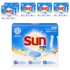 Unilever 聯合利華 Sun 洗碗機專用洗碗錠 檸檬 50入, 6個, 500g