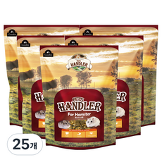 구딘 펫츠핸들러 햄스터 전용사료, 600g, 25개