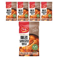 하림 매콤 닭볶음탕 양념, 180g, 5개