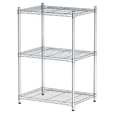 dayneeds 日需百備 輕型三層架, 電鍍, 1個