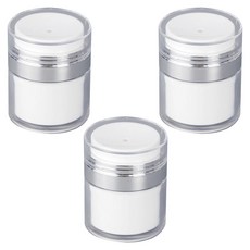 g688壓克力真空瓶, 3個, 30, 白色