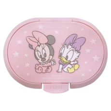 akachan honpo 阿卡將本舖 FUTAP按壓式濕紙巾蓋, 米妮&黛西, 1個