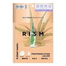 Rism E 每日保養面膜 蛋白多醣&蘆薈 128ml, 8片, 1包