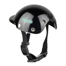 PASTEL PET 寵物騎士安全帽 M號, 黑色的, 1個