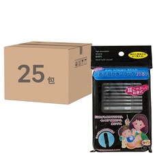 DAISO JAPAN 黏式螺旋掏耳棒, 20支, 25包