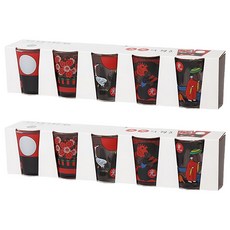 韓國花牌 燒酒杯 5件組, 五光花牌, 2組