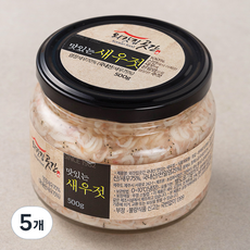 외갓집곳간국내산 맛있는 새우젓, 500g, 5개