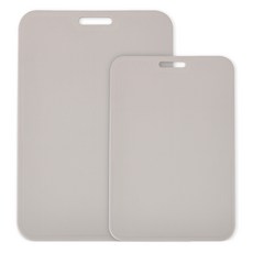 Berthan 白金矽膠砧板2件組, 米色, 1套