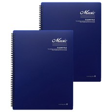 morning glory 7500音樂文件 30P, 海軍藍, 2個