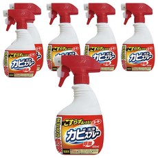 第一石鹼 Rookie 浴室除霉噴霧泡 噴頭款, 深層去除黑黃霉斑，恢復潔白如新，免刷洗，一瓶搞定，使用方便, 400ml, 6瓶