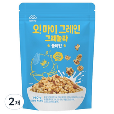 MOTHER LOVE Oh My Grain格蘭諾拉麥片 原味, 140g, 2個