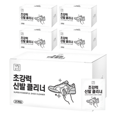 생활공식 초강력 신발클리너 25p, 5개