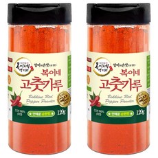 복이네먹거리 국산 고춧가루 안매운 순한맛 어린이 떡볶이소스용, 120g, 2개
