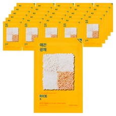 홀리카홀리카 퓨어 에센스 마스크 시트 쌀 23ml, 40개, 1개입