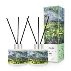 디스이즈명화 디퓨저, 포레스트, 120ml, 2개