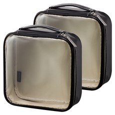 피카소 트래블 스퀘어 브러쉬 파우치, 혼합 색상, 2개