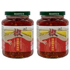 池上鄉農會 蒜蓉朝天辣椒 (香辣夠味、拌飯拌麵佐料), 350g, 2罐