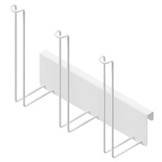 HONESTY 勾掛式收納(瓶架), 17x7.5x14cm, 最大承重1kg, 不鏽鋼、合金鋼, 1個