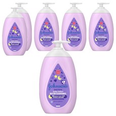 Johnson's 嬌生 嬰兒甜夢潤膚乳 500ml, 親膚配方 專為敏感肌膚設計, 6瓶