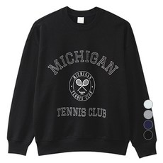 jogunshop 男款英文刺繡Oversize大學T T7525