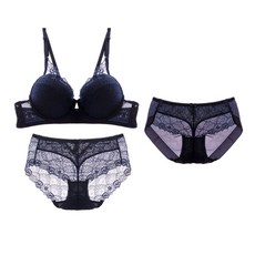 GLAM GONGGAM Laminar 鋼圈內衣褲3件組