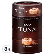 사조 프리미엄 마라 참치, 100g, 8개