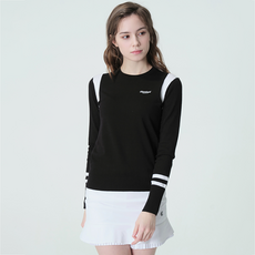 Cleveland GOLF 女士高爾夫活動袖孔彩色圓領長袖針織 CGKWKT1064