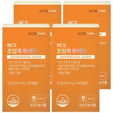 NUTRICORE 超臨界萃取葉黃素膠囊, 60顆, 4盒