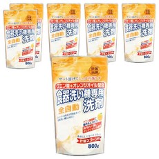 Rocket Soap 火箭石鹼 碗盤清潔劑 800g 適用於全自動洗碗機, 6包