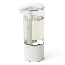 무아스 대용량 클리어 젤타입 자동 디스펜서 500ml, 화이트, 1개