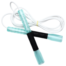 JFROPE Twinkle Hurricane 高速跳繩, 薄荷綠色 + 白色繩, 1個