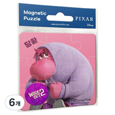 퍼즐라이프 디즈니 인사이드아웃2 당황 자석퍼즐 D903, 6개, 9피스