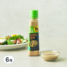 풀무원 아몬드호두 드레싱, 225g, 6개