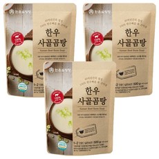 hanchon 韓忖 韓牛牛骨湯, 3個, 500g