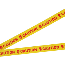 PARTYSHOW 萬聖節裝飾警示帶, 橘色3號, 2個